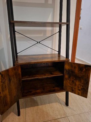Estantería Industrial Metal y Madera