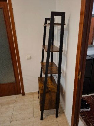 Estantería Industrial Metal y Madera