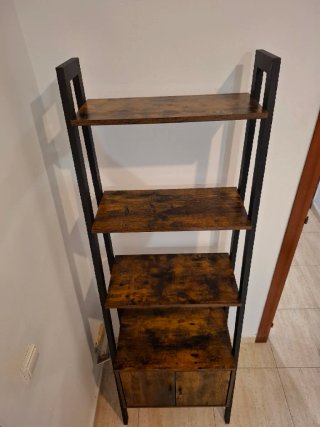 Estantería Industrial Metal y Madera