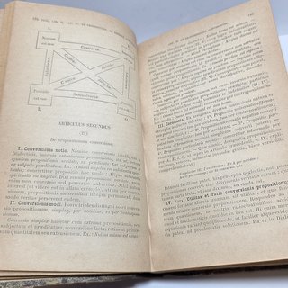 Libro Antico Summa Philosophica Maria Zigliara XIX