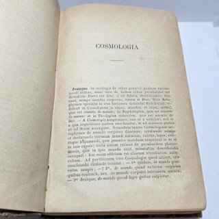 Libro Antico Summa Philosophica Maria Zigliara XIX