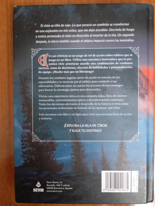 En las Cenizas libro-juego