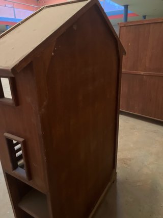 Estantería de madera estilo casa 167 x 120 x 38