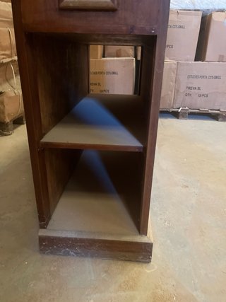 Estantería de madera estilo casa 167 x 120 x 38
