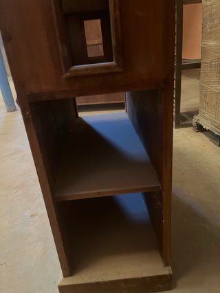 Estantería de madera estilo casa 167 x 120 x 38