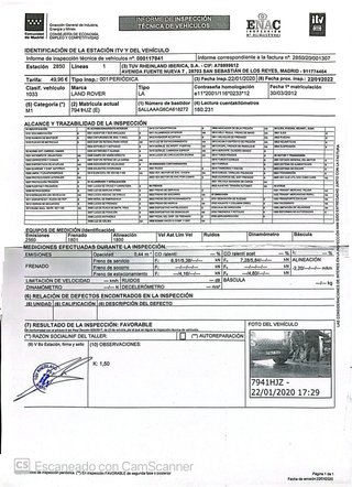 Land Rover Discovery 4 211 cvs 7 plazas averiado