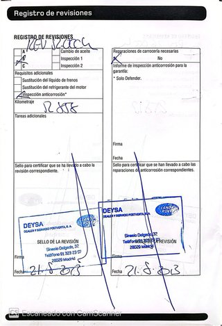 Land Rover Discovery 4 211 cvs 7 plazas averiado