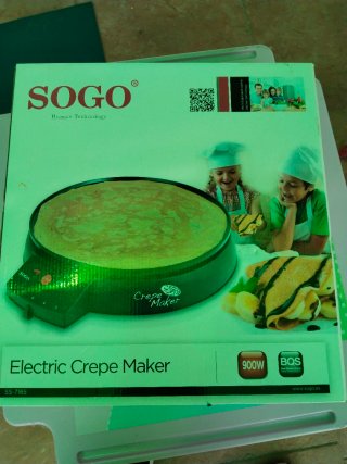 SOGO Máquina para hacer crepes 900W