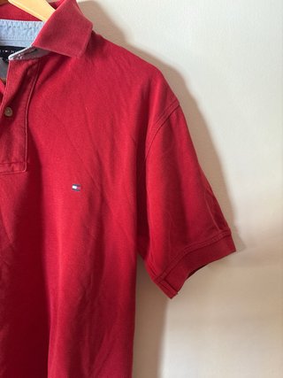 Polo Tommy Hilfiger rojo M