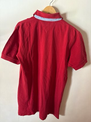 Polo Tommy Hilfiger rojo M