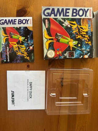 Game Boy Daffy Duck Sunsoft españolizado por Spaco