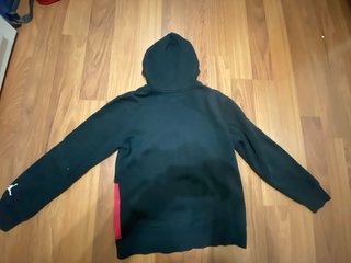 Sudadera Jordan Negra y Roja