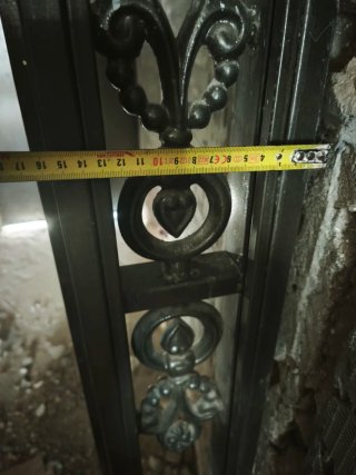 Puerta Hierro Forjado Antigua