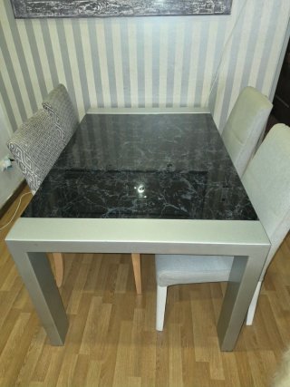 Mesa comedor extensible 1.30m