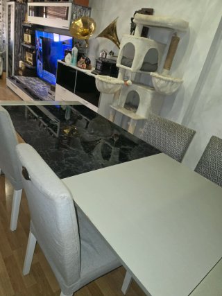 Mesa comedor extensible 1.30m