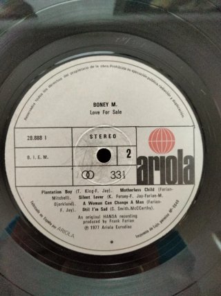 Vinilo LP Boney M. - Love For Sale
