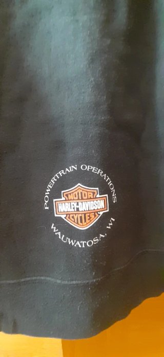 Sudadera Harley Davidson Negra Chica
