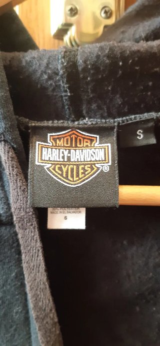 Sudadera Harley Davidson Negra Chica