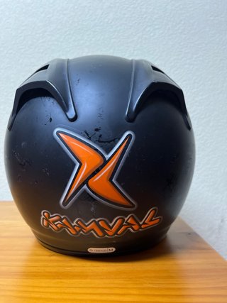 Casco Moto KAMVAL Talla M Negro
