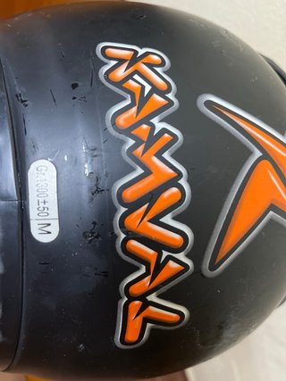 Casco Moto KAMVAL Talla M Negro