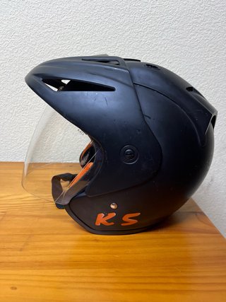 Casco Moto KAMVAL Talla M Negro
