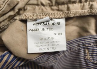 Pantaloni uomo Daniele Alessandrini beige IT 32