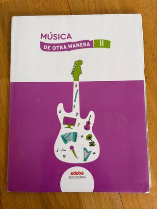 Libro Música 3º ESO Edebé