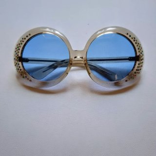 Gafas Maxi Años 60 Multicolor y Plateadas