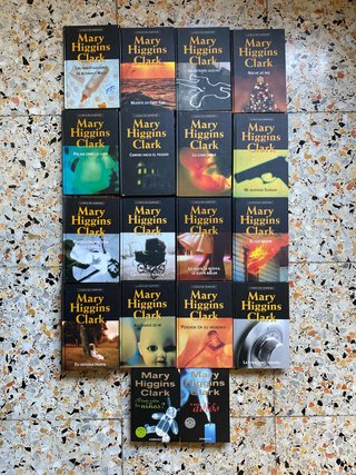 Lote 18 libros Mary Higgins Clark | Novela negra