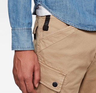 Pantalones cortos G-Star cargo beige talla 28