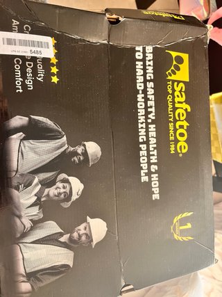 Botas de seguridad Safetoe Marrón