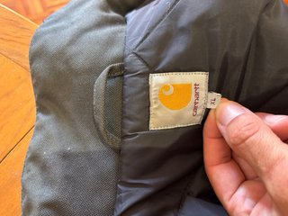 Chaqueta Carhartt Talla XL Negra