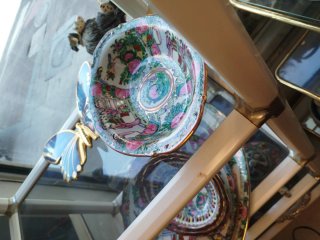 Porcelana China Antigua - Cuenco y Plato