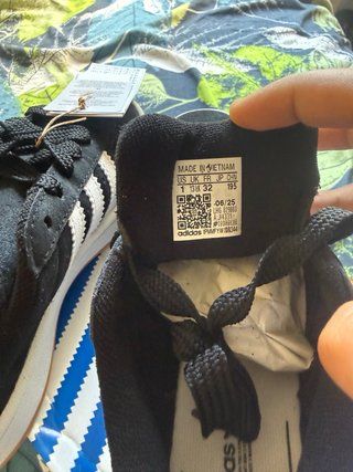 Adidas Campus 00s Niños Negro Blanco talla 32