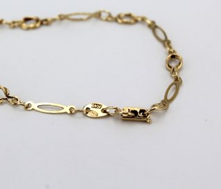 Pulsera eslabones oro 18k