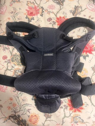 Portabebés BabyBjörn Malla Gris antracita