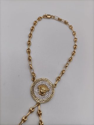 Oferta - Pulsera Oro 18k Pasamanos Versace 9,28gr