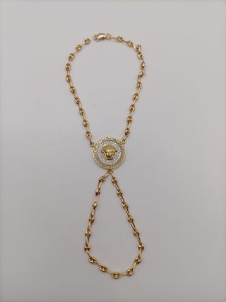 Oferta - Pulsera Oro 18k Pasamanos Versace 9,28gr