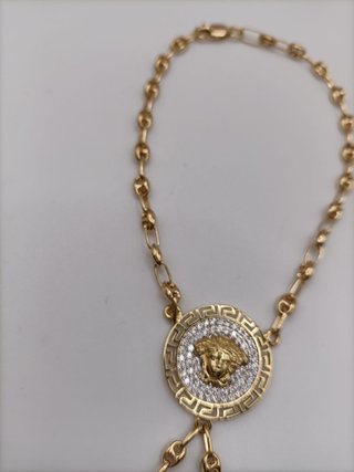Oferta - Pulsera Oro 18k Pasamanos Versace 9,28gr