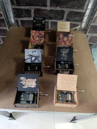 Cajitas musicales(precio unidad)