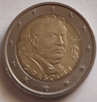 Lotto 9 monete commemorative 2 Euro