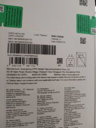 OPPO A6 Pro 5G Lunar Titanium 8GB/256GB