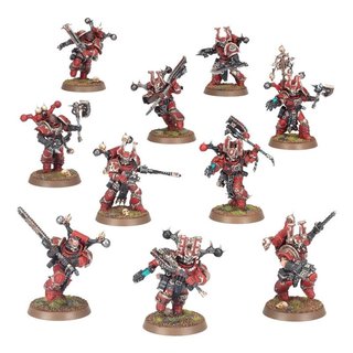 Warhammer 40,000 World Eaters Khorne Berzerkers