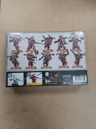 Warhammer 40,000 World Eaters Khorne Berzerkers