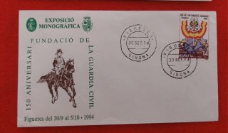 Sobres Filatélicos Guardia Civil