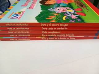 Lote 5 libros DORA LA EXPLORADORA.