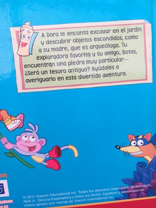 Lote 5 libros DORA LA EXPLORADORA.