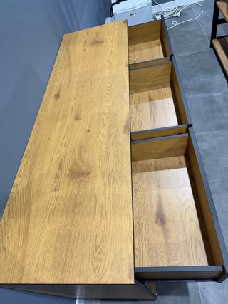 Mueble de salón/oficina madera y metal