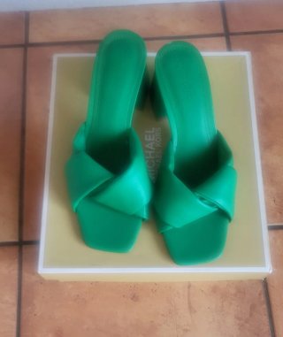 Zapatos Verano Stradivarius Verdes Mujer