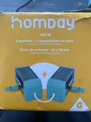 Raclette Homday Connect Duo